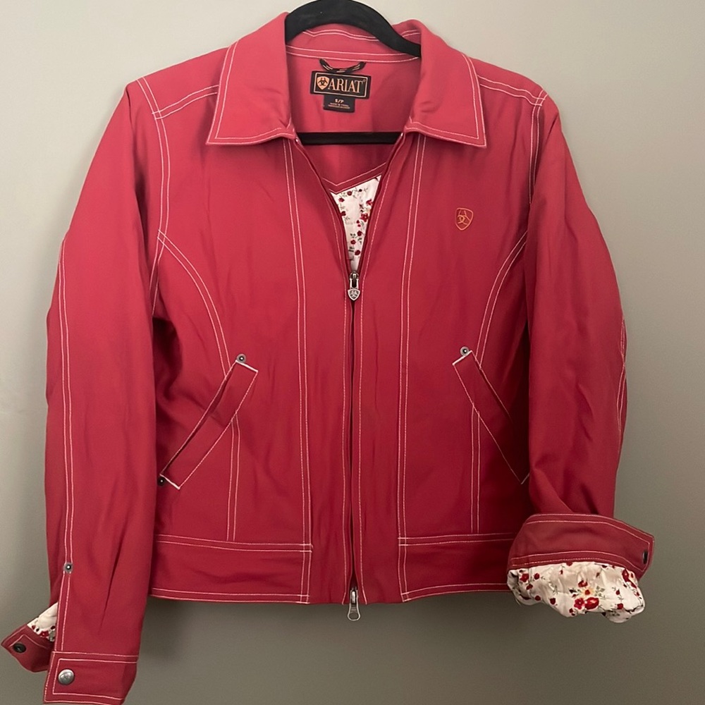 Awesome red Ariat jacket